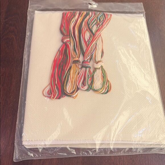 Janlynn Antique Santa Bell Pull Cross Stitch Kit - Picture 4 of 5